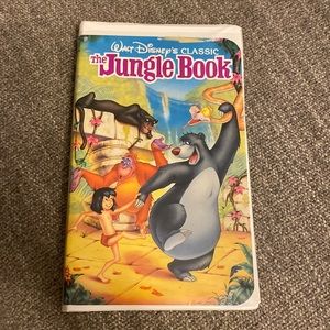 Disney Classic RARE VHS Black Diamond Release of The Jungle Book 1991